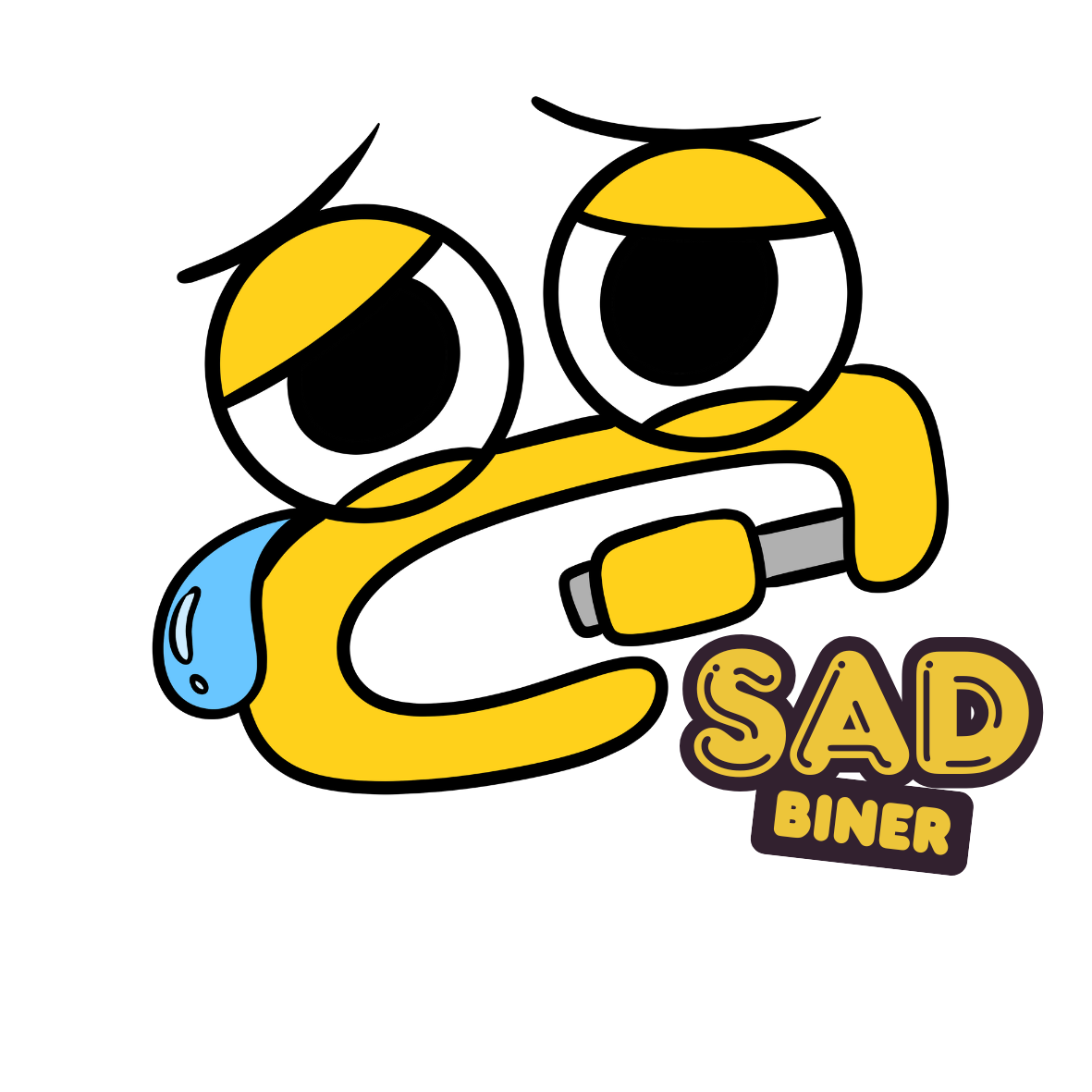 Happy Biner 5-Pack Emoji Stickers
