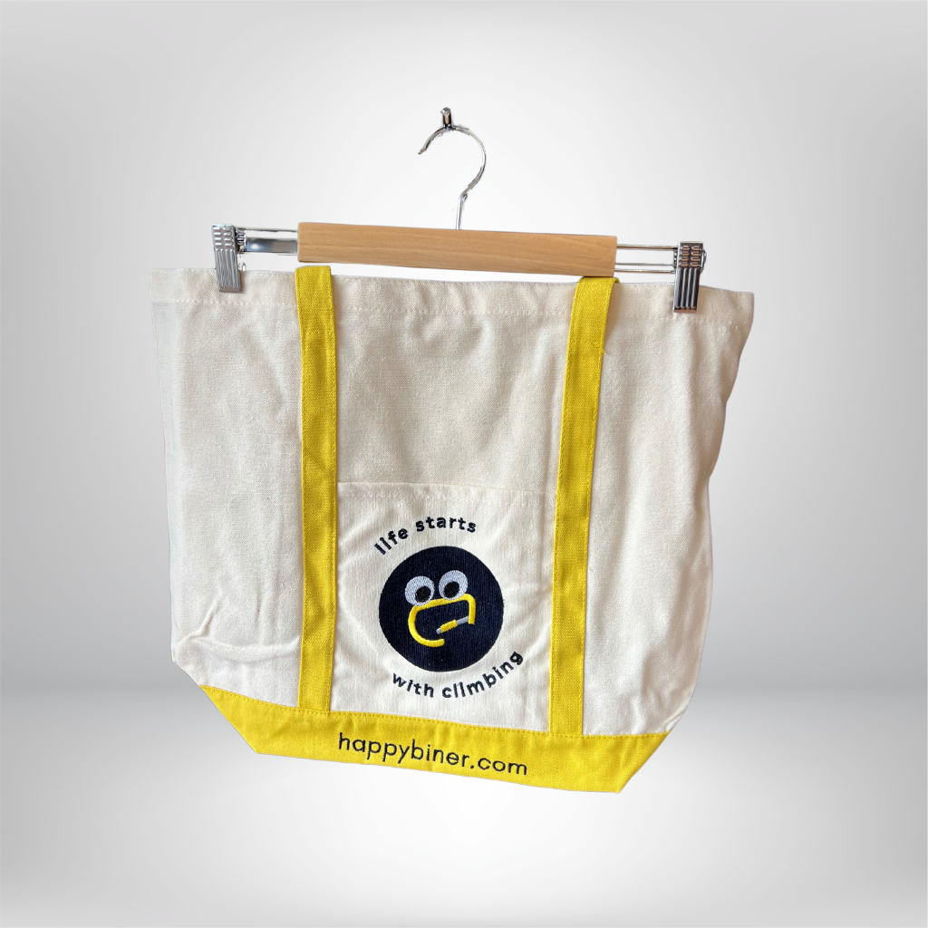 Happy Biner Tote Bag
