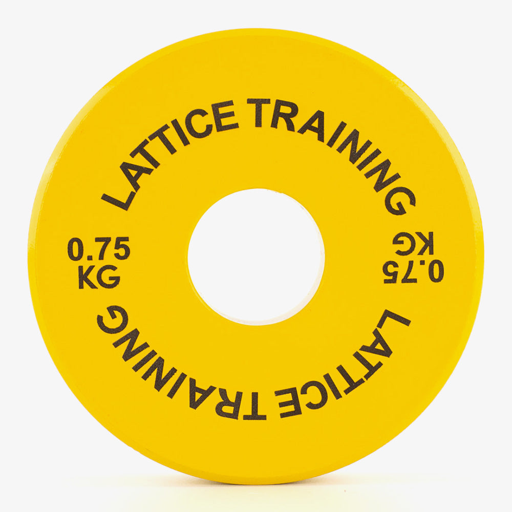 Lattice Training Fractional Weight Plates