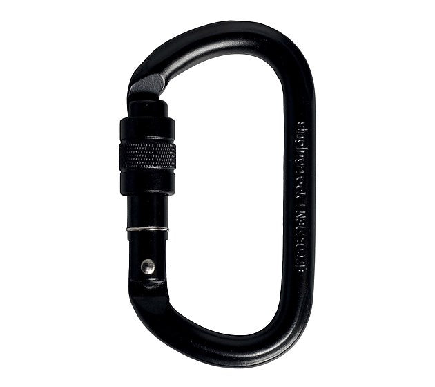 Singing Rock Oval Steel Screw Carabiner