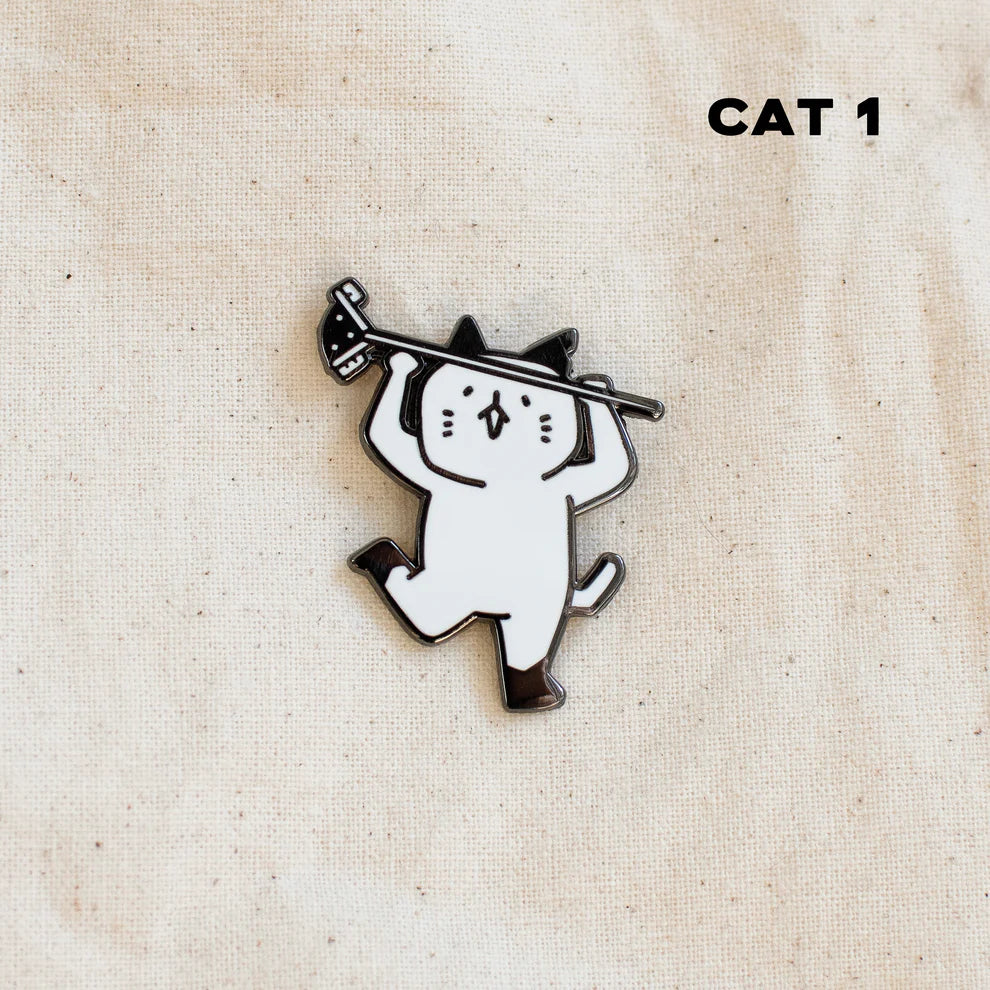 FiveFoot Beta Cats Enamel Pin