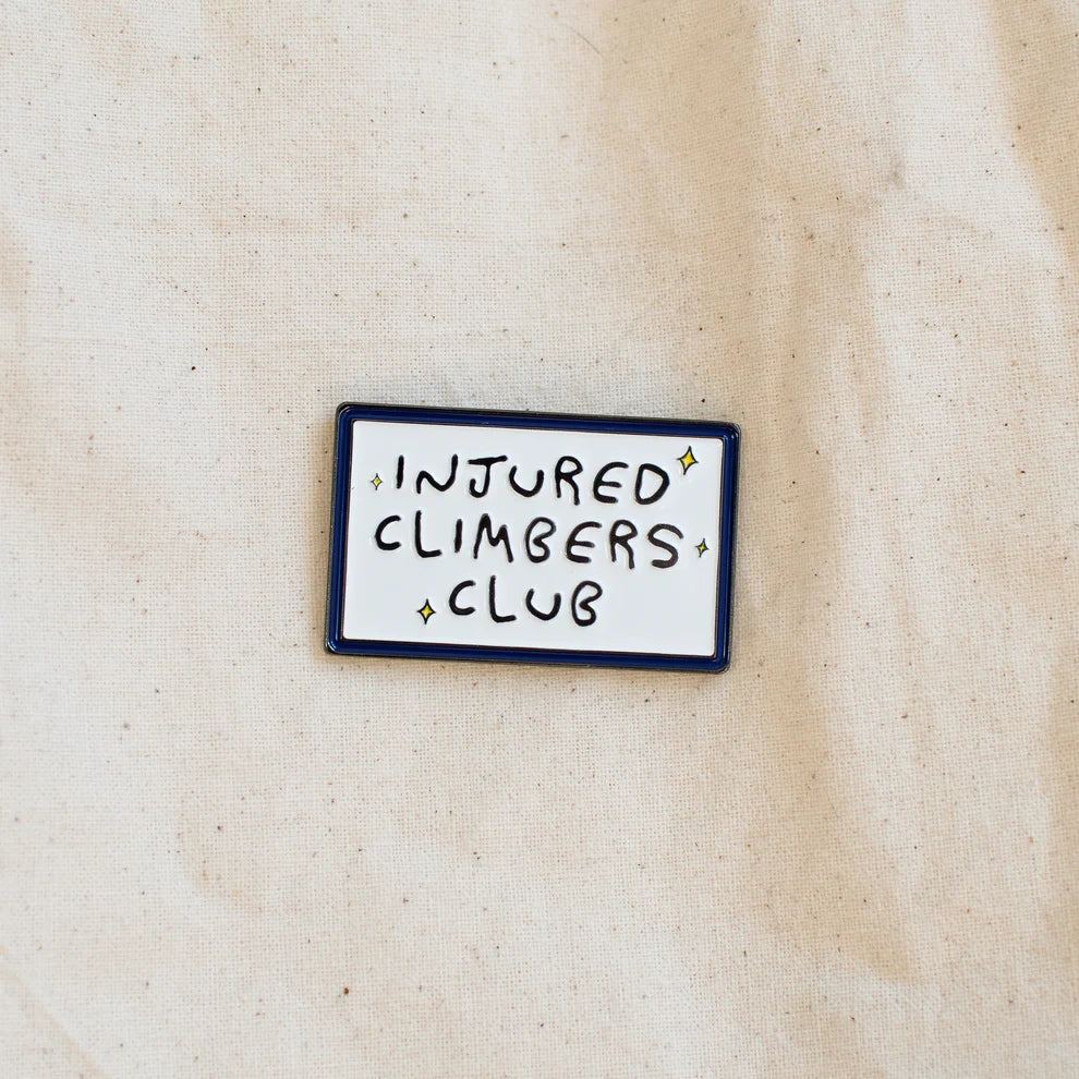 FiveFoot Injured Climber's Club Enamel Pin