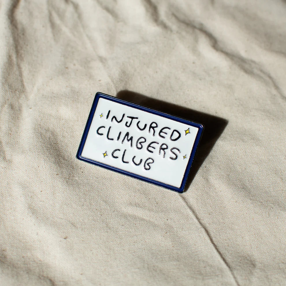 FiveFoot Injured Climber's Club Enamel Pin