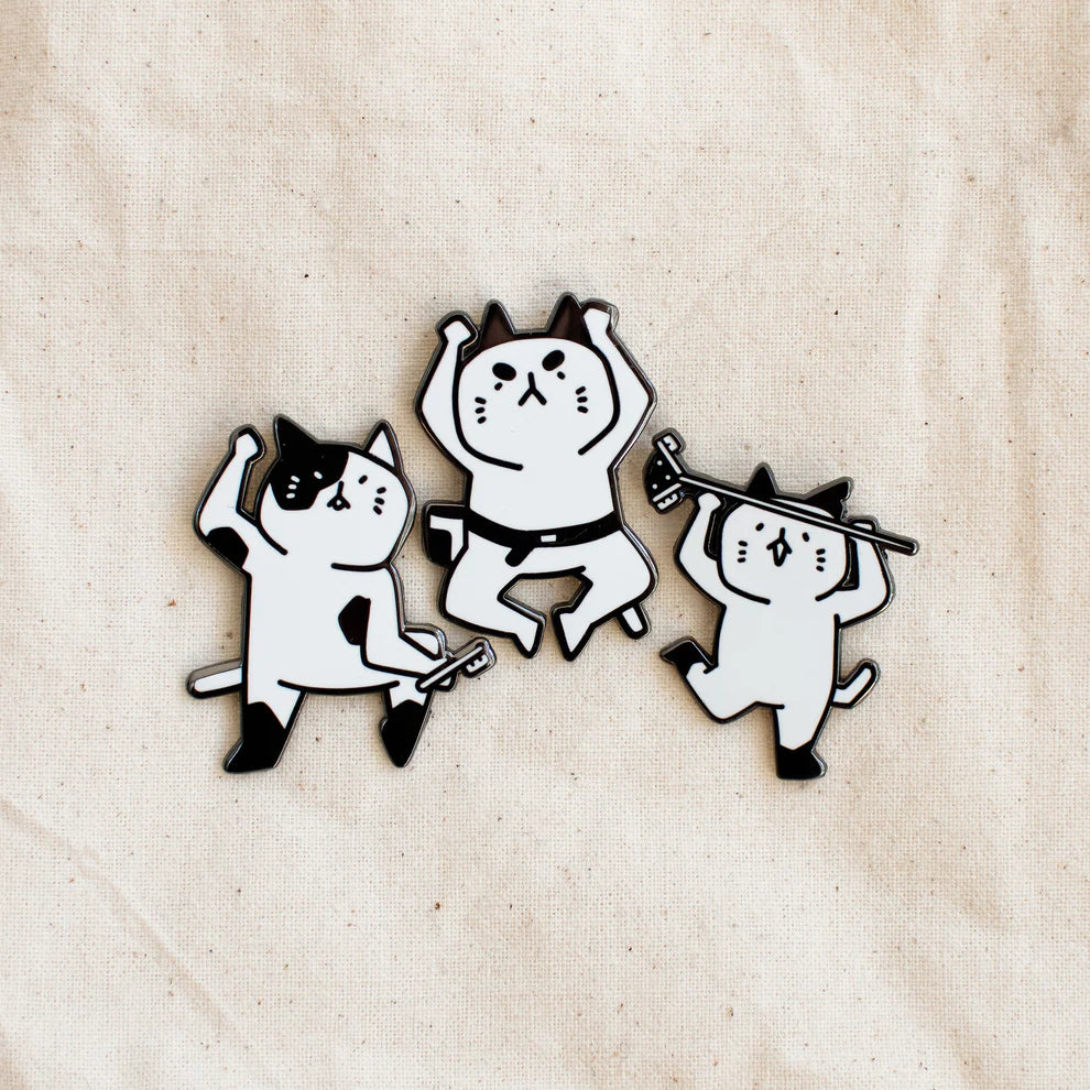 FiveFoot Beta Cats Enamel Pin