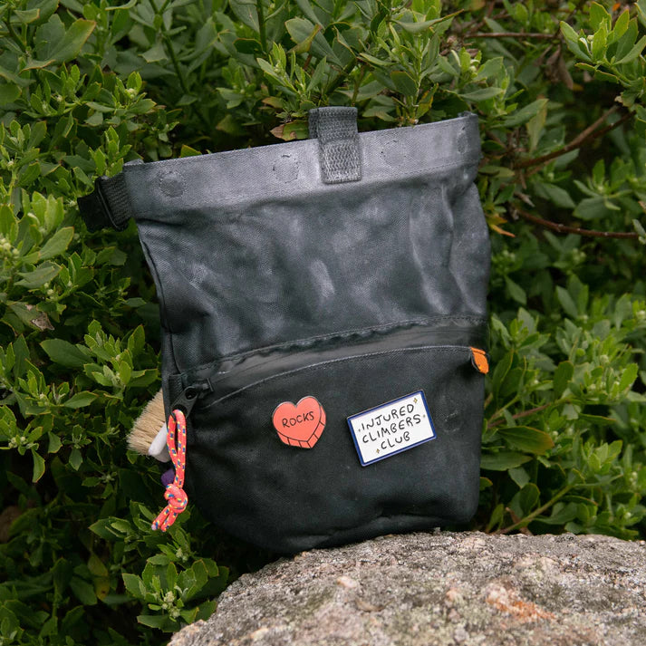 FiveFoot Heart Rocks Enamel Pin