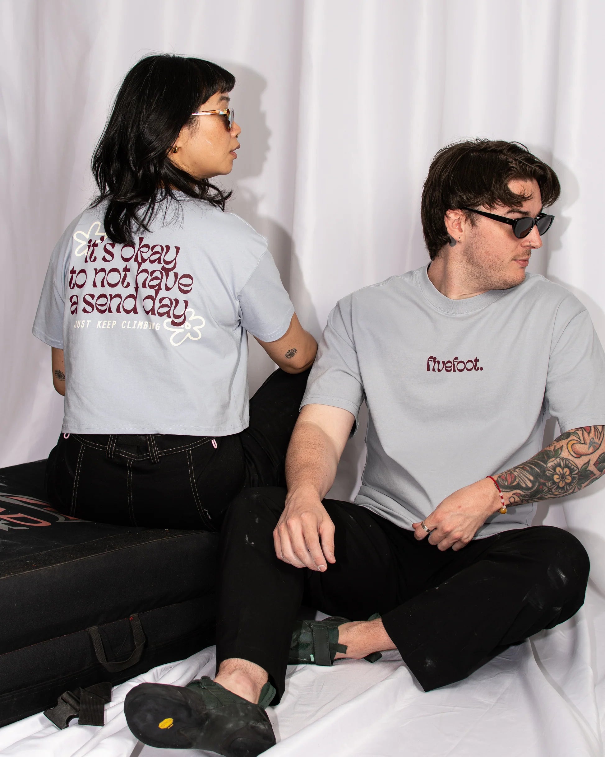 FiveFoot It's Ok Not To Send Crop Top