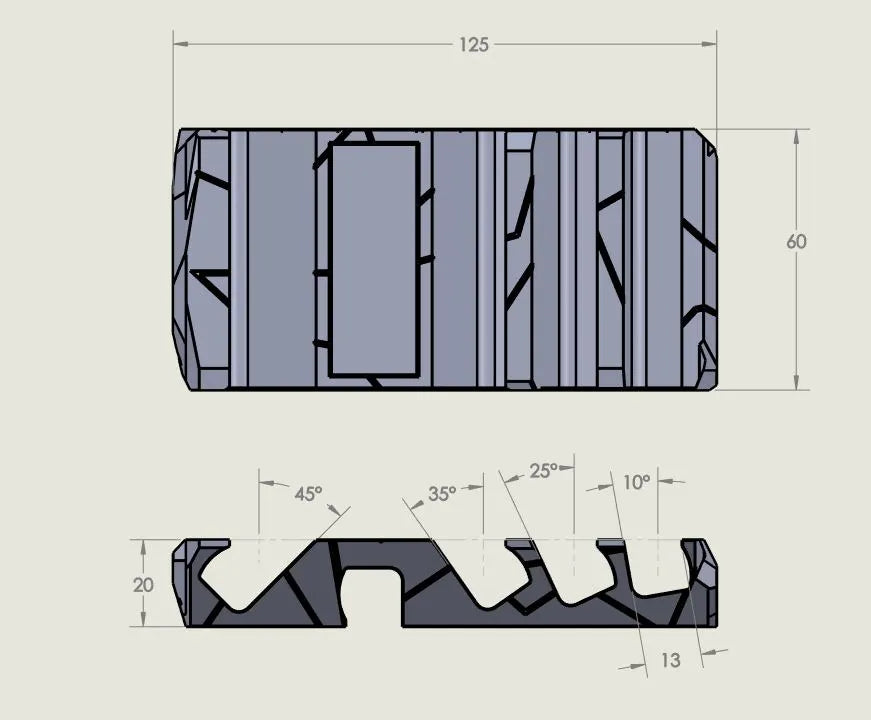 Crux Gear Phone Stone - Happy Biner