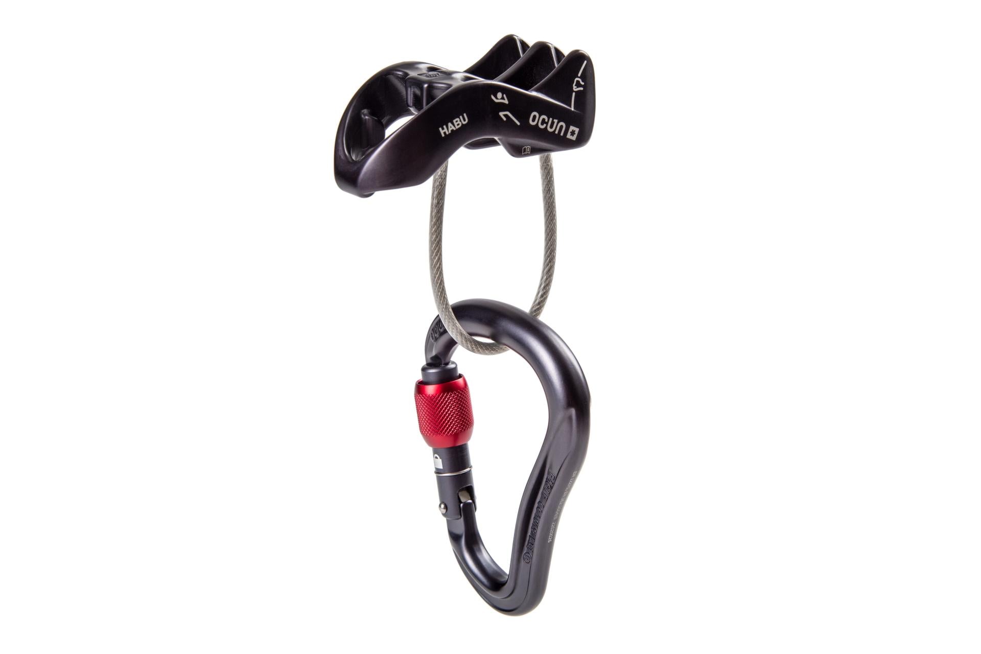 Ocun Habu and Eagle Screw Belay Set
