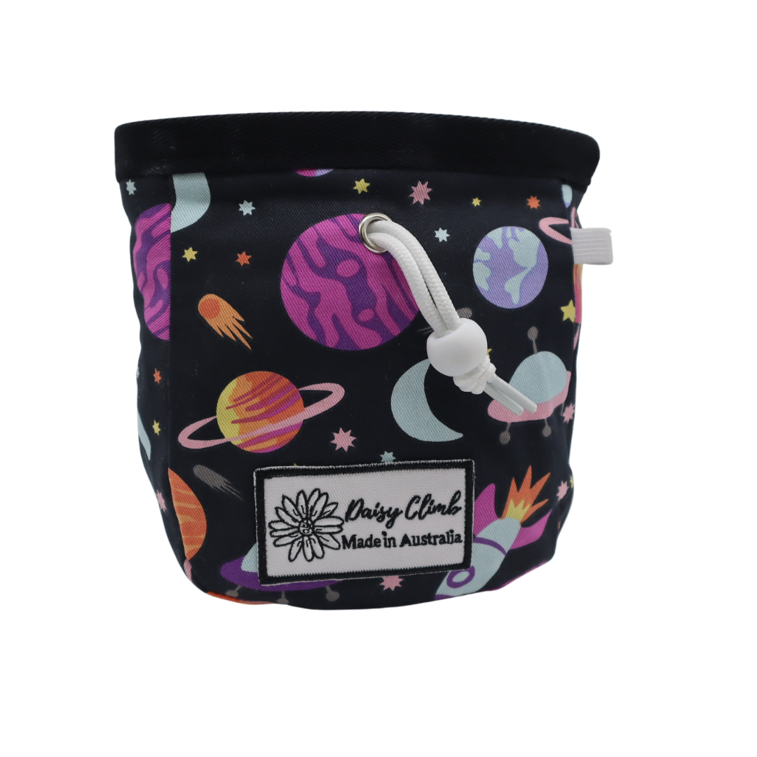 Daisy Climb Chalk Bag - Space Planets