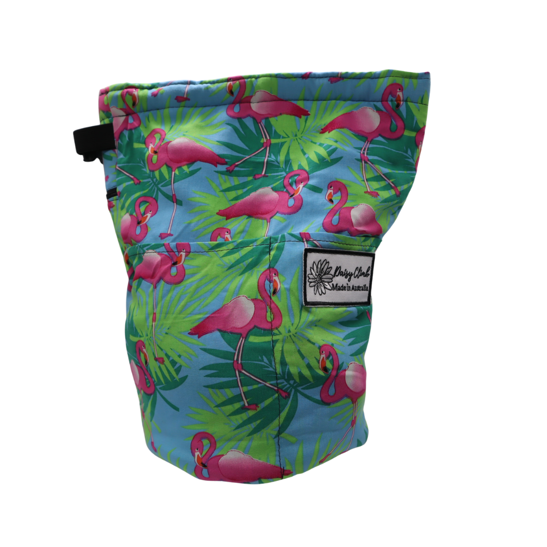 Daisy Climb Chalk Bucket - Flamingo