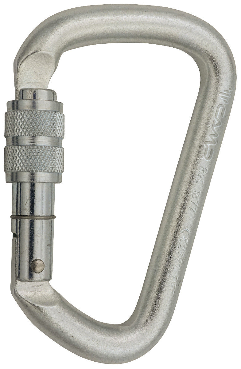 CAMP Steel D Screw Carabiner