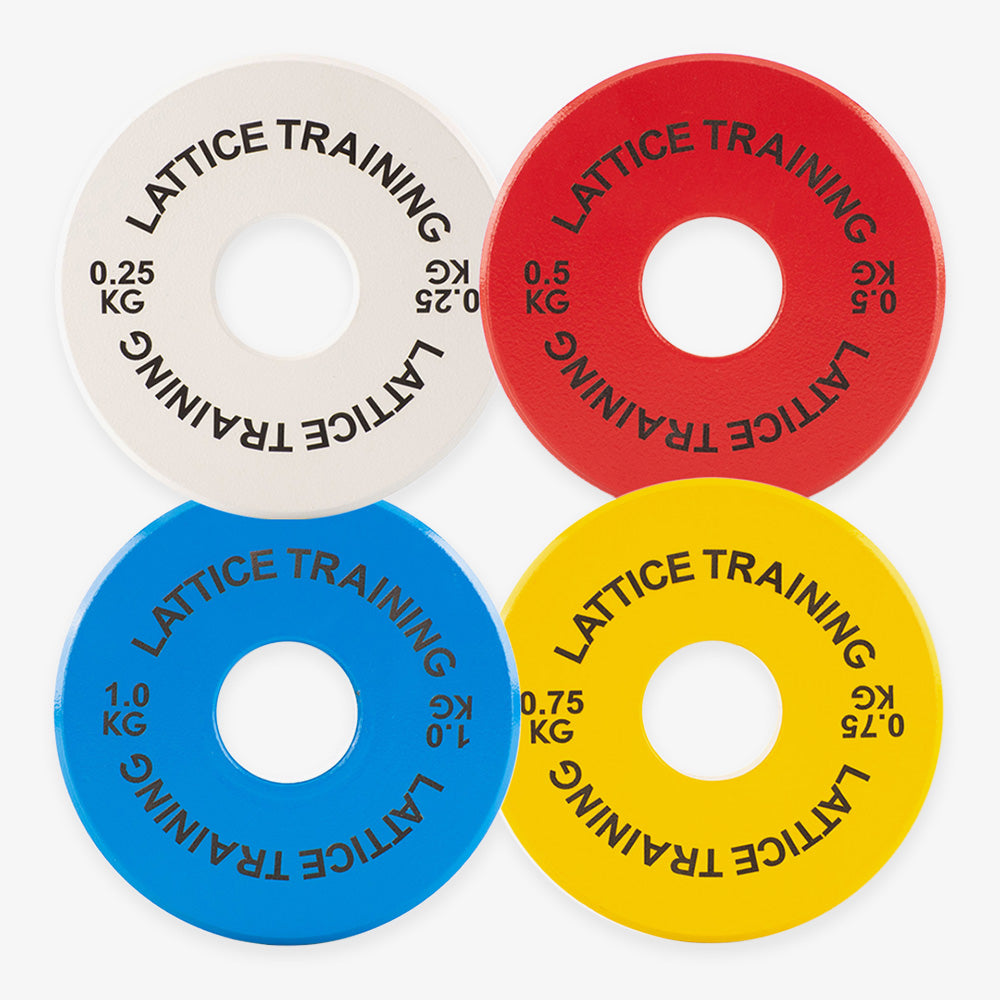 Lattice Training Fractional Weight Plates