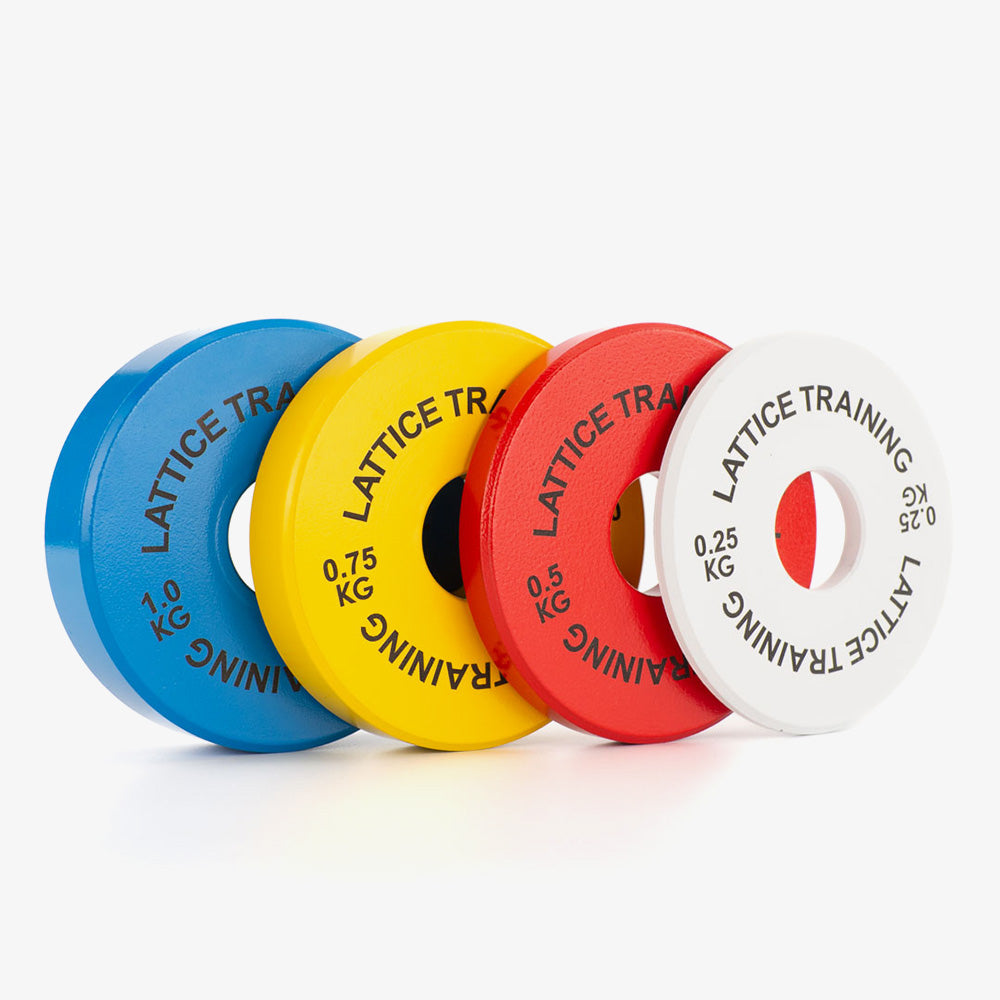 Lattice Training Fractional Weight Plates