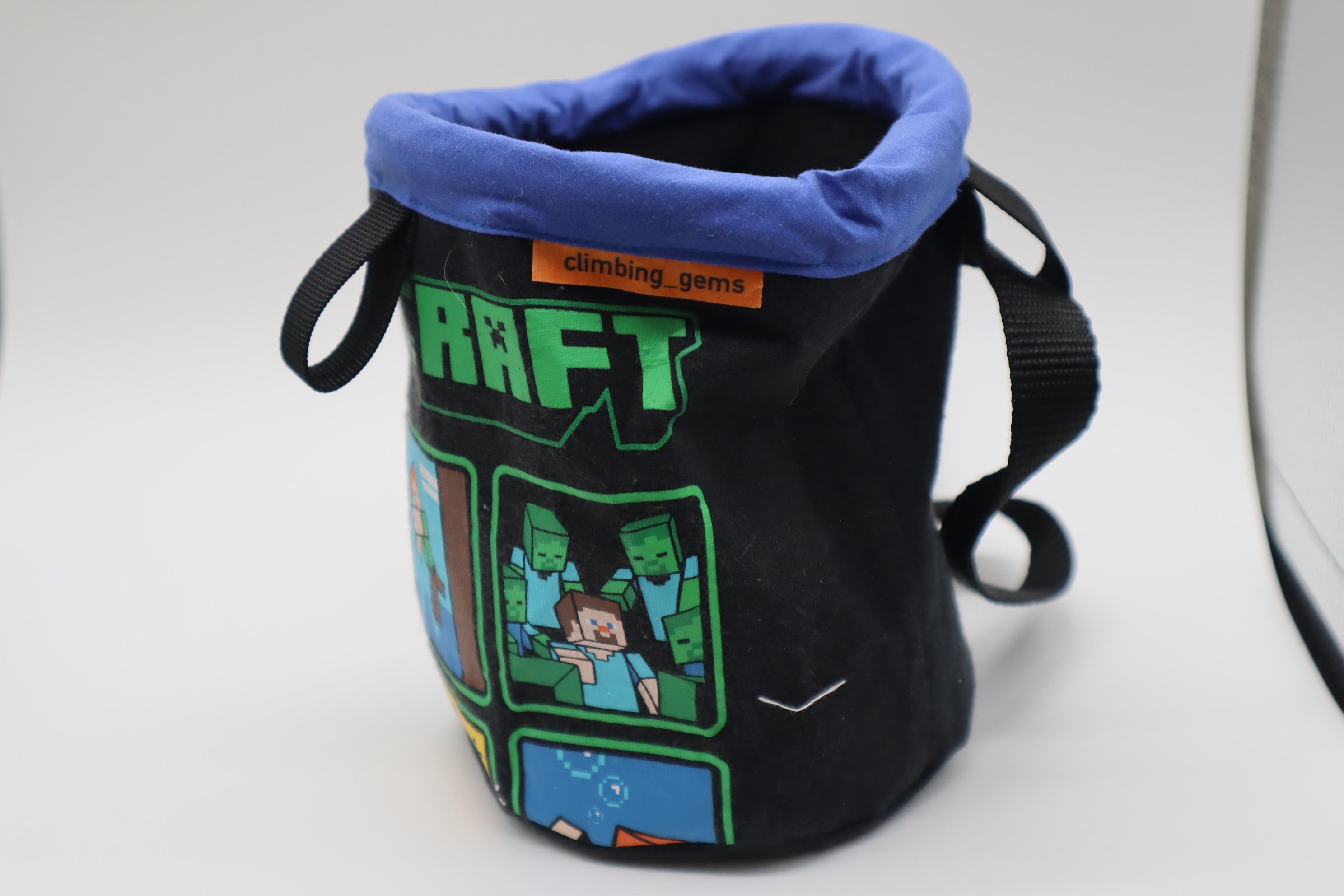 Climbing Gems Chalk Bag - Minecraft
