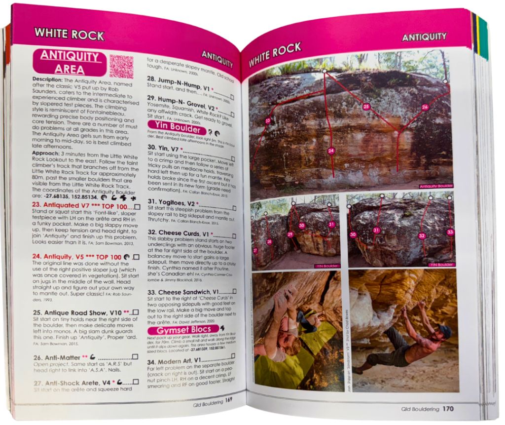 Queensland Bouldering Guidebook