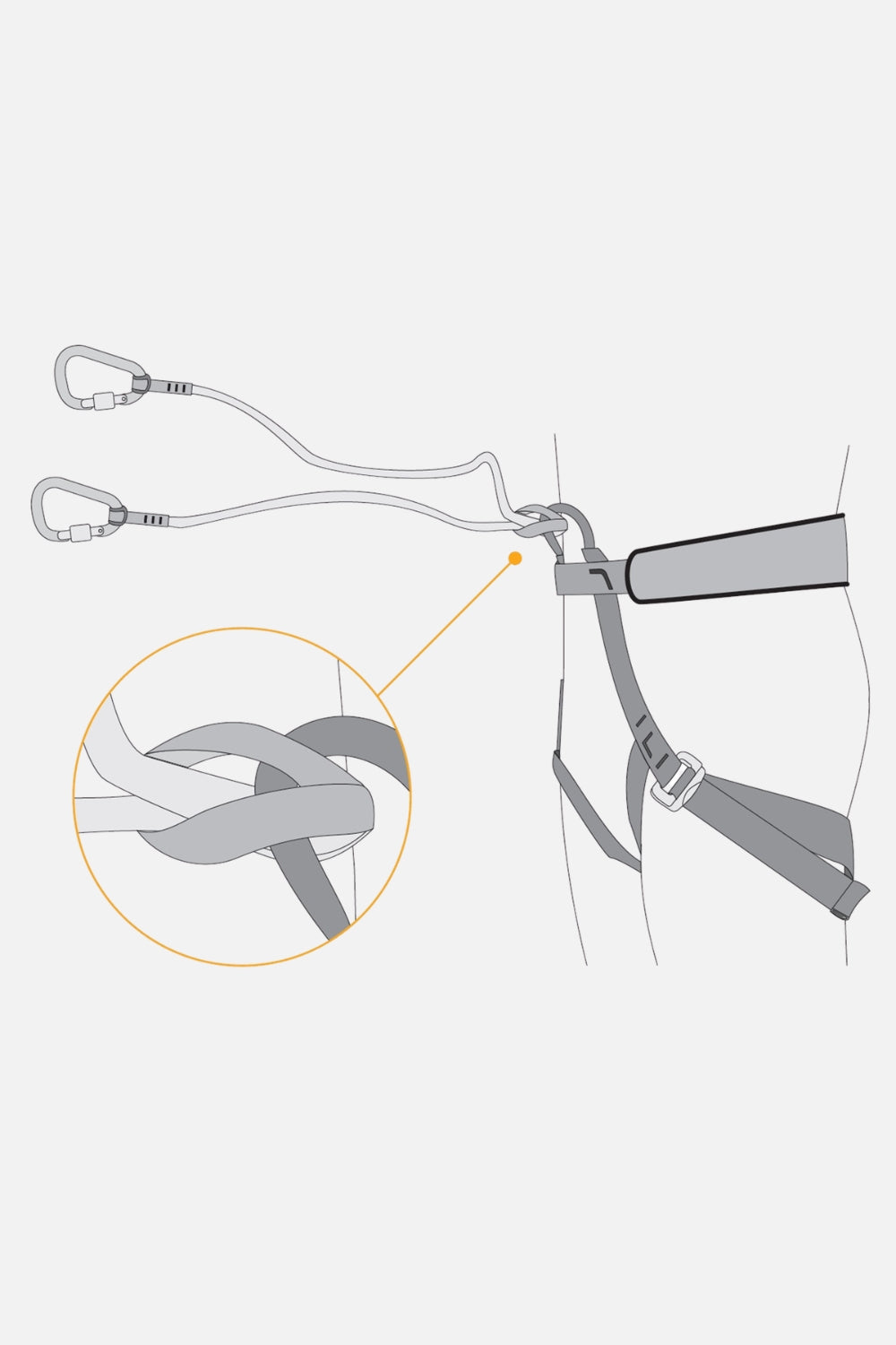 Singing Rock Bungee Tool Lanyard