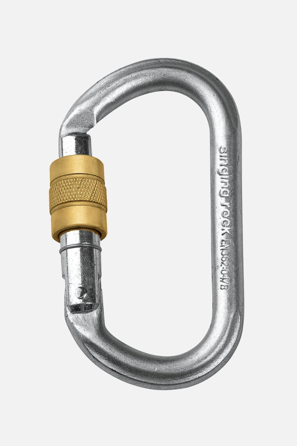 Singing Rock Oval Steel Screw Carabiner