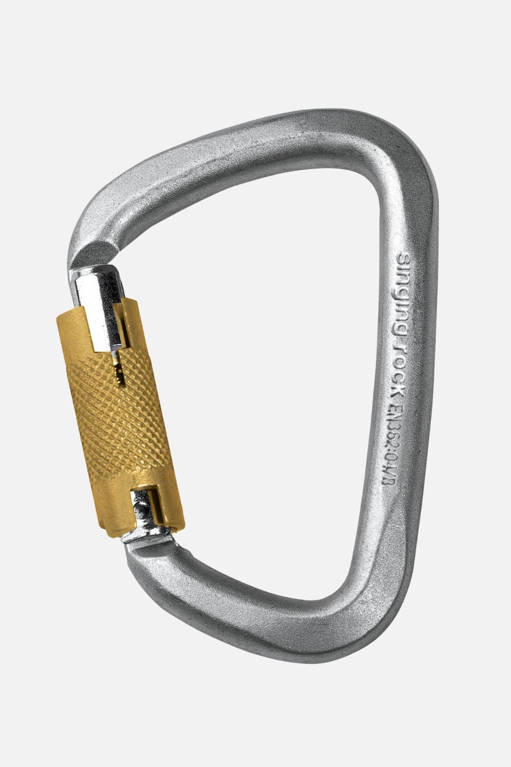 Singing Rock Steel D Triple Carabiner