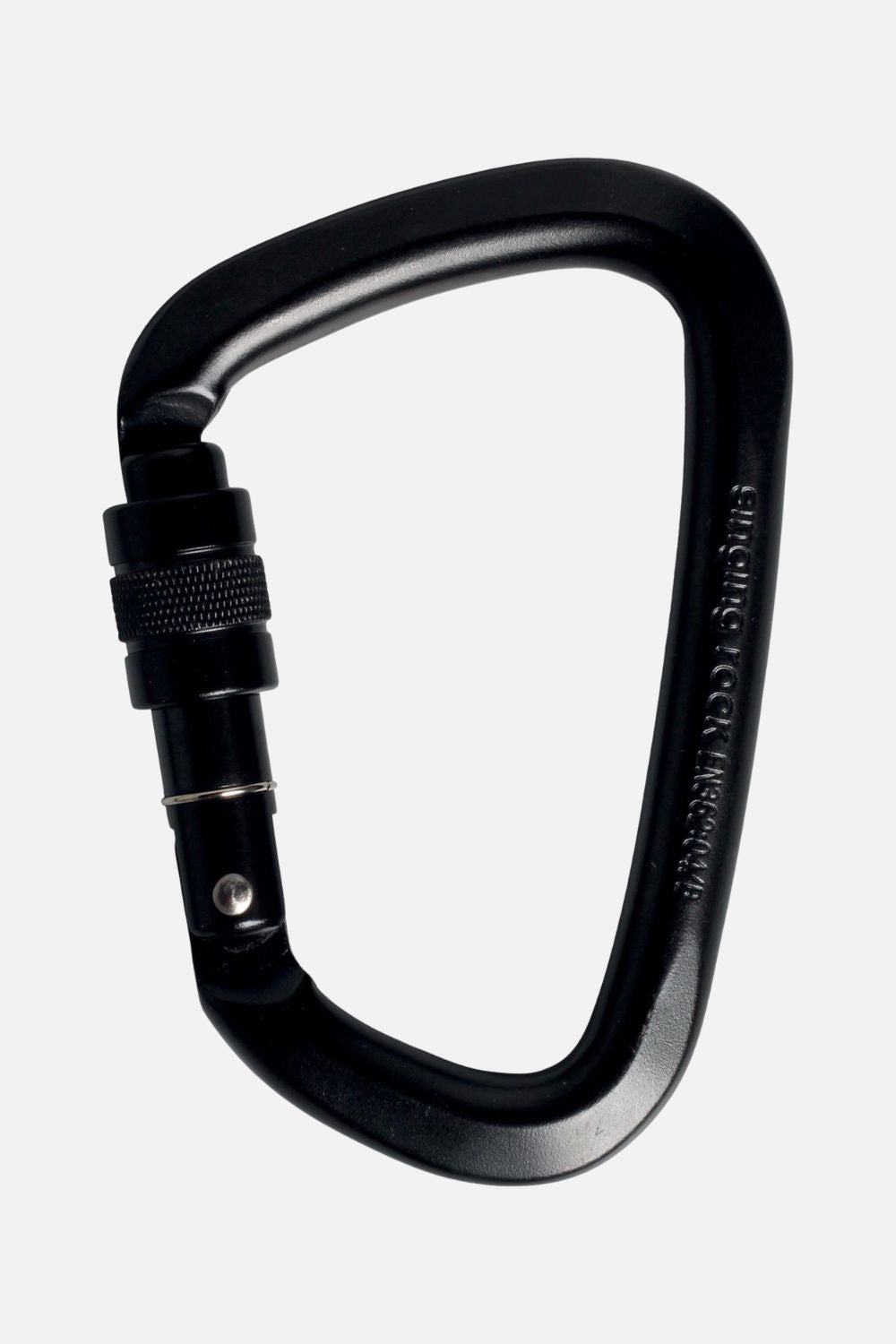 Singing Rock Steel D Screw Carabiner